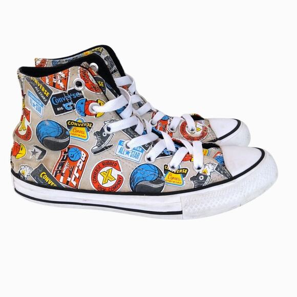 Converse CTAS High GS Jumpball 4.5Y 6 W  Good preowned condition athletic skater - Picture 1 of 9